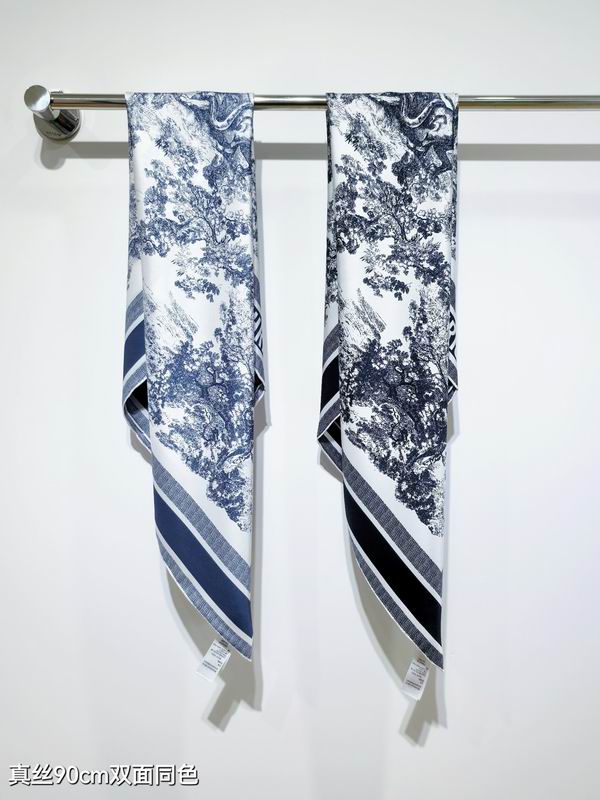 Dior silk scarf sdo2511 90X90cm E062215